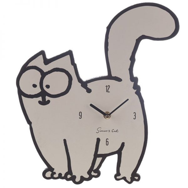 Nástenné hodiny Simon's Cat 2 - pre milovníkov mačiek