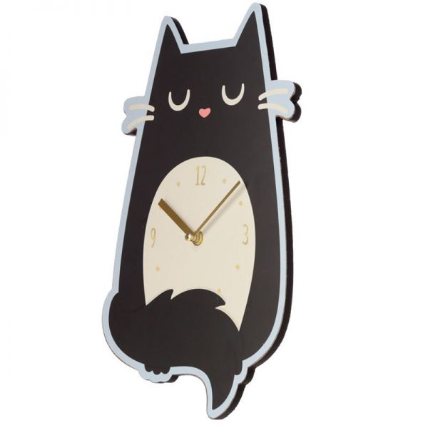 Nástěnné hodiny Feline Fine Kočka 4 - pre milovníkov mačiek