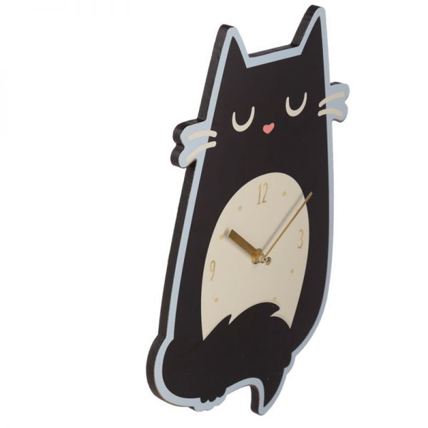 Nástěnné hodiny Feline Fine Kočka 5 - pre milovníkov mačiek