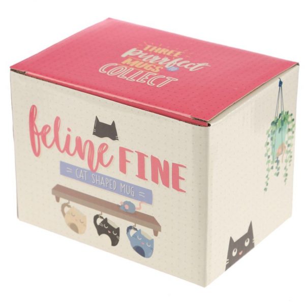 Hrnček v tvare čiernej mačky Feline Fine 6 - pre milovníkov mačiek
