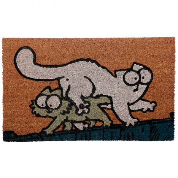 Rohožka z kokosového vlákna s mačacím motívom - Simon's Cat 1 - pre milovníkov mačiek