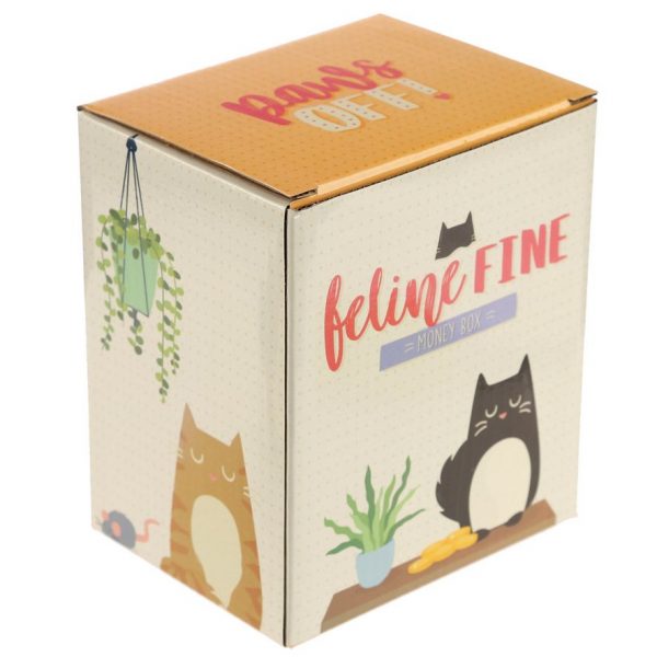 Pokladnička - Čierna mačka Feline Fine 2 - pre milovníkov mačiek