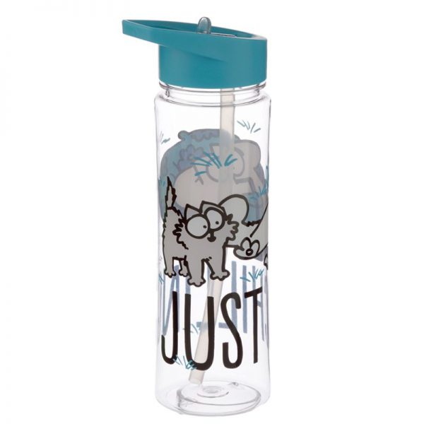 Nerozbitná plastová láhev na vodu s kočkou, 550ml Simon's Cat - Just Chilling 4 - pre milovníkov mačiek