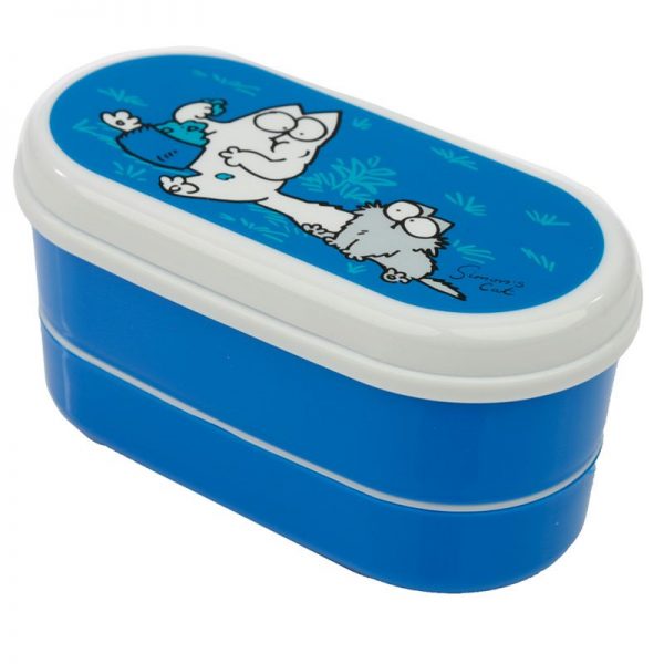 Krabičky na jedlo Simonova mačka - Bento box s vidličkou a lyžičkou Simon's Cat 3 - pre milovníkov mačiek