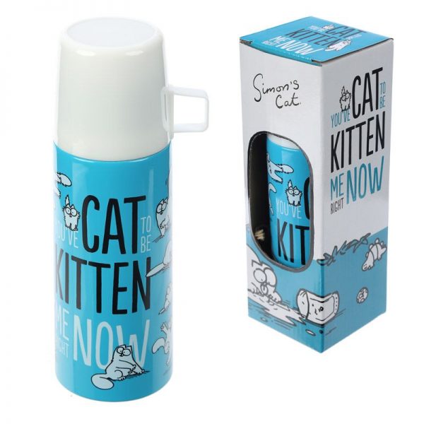 Fľaša z nerezovej ocele Simon's Cat 350 ml
