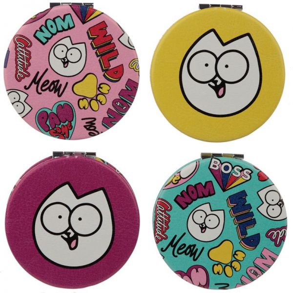 Kompaktné zrkadlo s motívom Pawsome Simon's Cat 1 - pre milovníkov mačiek