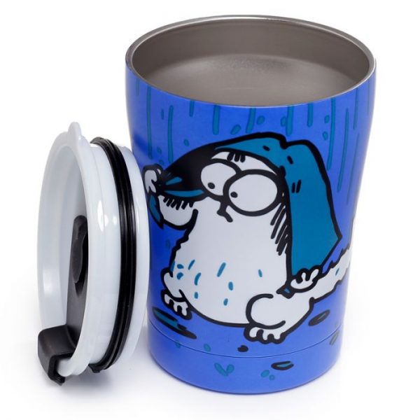 Simon's Cat opakovane použiteľná tepelne izolovaná šálka z nerezovej ocele na teplé aj studené, jedlo aj pitie 300ml 4 - pre milovníkov mačiek