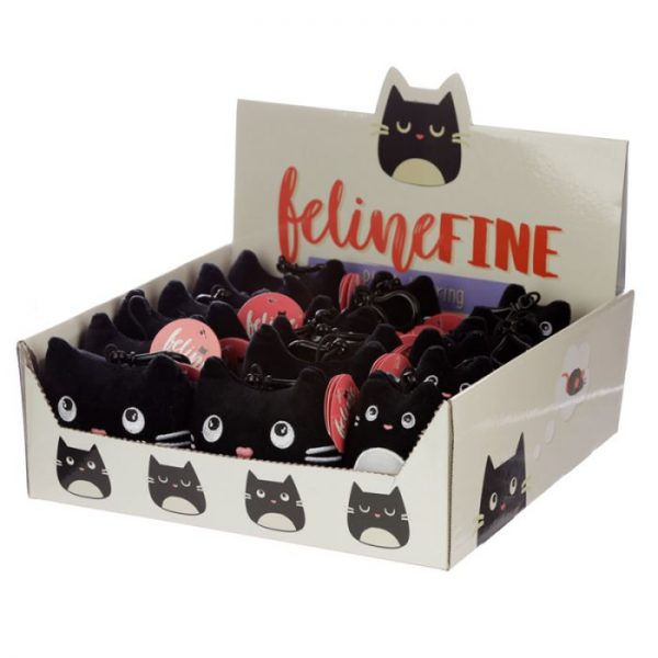 Kľúčenka Mačka Feline Fine Squishy Plush 4 - pre milovníkov mačiek