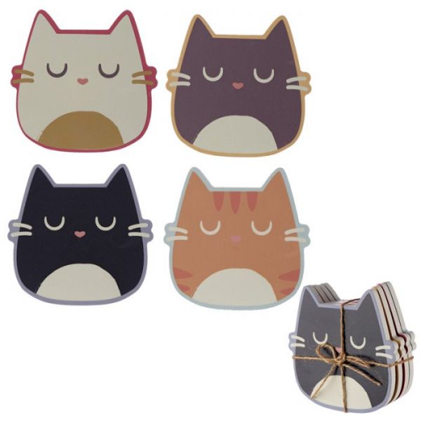 Mačka Feline Fine Set 4 tácok 1 - pre milovníkov mačiek