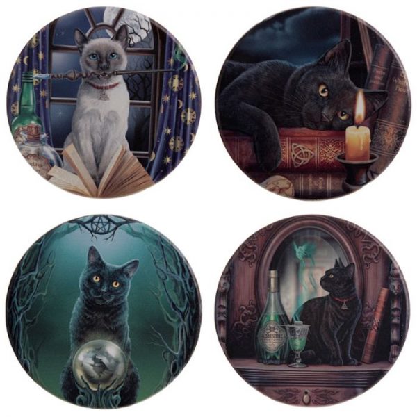 Lisa Parker Magické mačky Set 4 tácok 1 - pre milovníkov mačiek