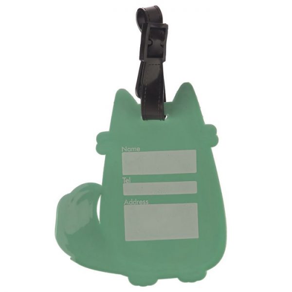 Mačka Feline Fine PVC Štítok na batožinu 4 - pre milovníkov mačiek