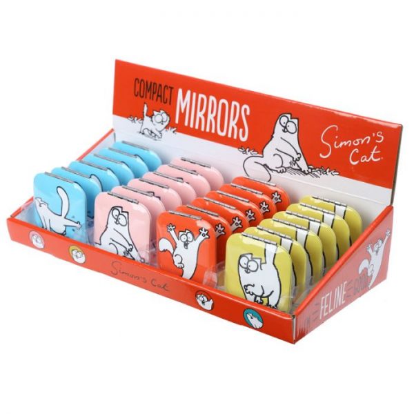 Simon's Cat Kompaktné zrkadielko 3 - pre milovníkov mačiek