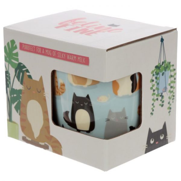 Mačka Feline Fine Porcelánový hrnček 4 - pre milovníkov mačiek