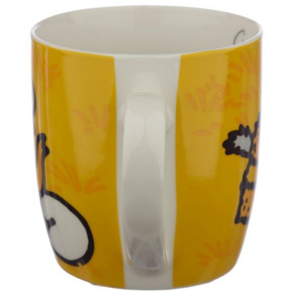 Oranžový Simon's Cat Porcelánový hrnček 2 - pre milovníkov mačiek