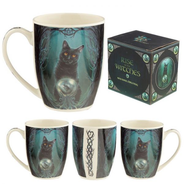 Lisa Parker Rise of the Witches Cat Porcelánový hrnček 1 - pre milovníkov mačiek
