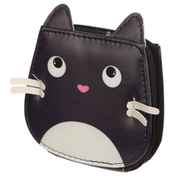 Mini päťdielny manikúrový set v púzdre s motívom mačičky Feline Fine 3 - pre milovníkov mačiek