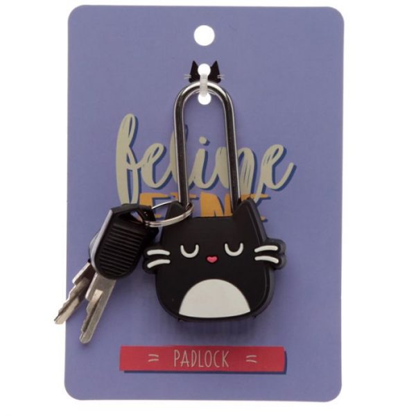 Mačka Feline Fine Travel, Mini visiaci zámok na skrinky a batožinu 1 - pre milovníkov mačiek