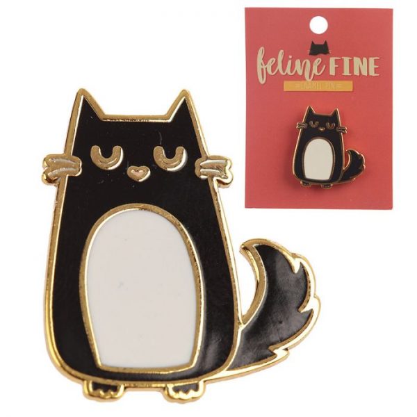 Zběratelská Mačka Feline Fine Brož 1 - pre milovníkov mačiek