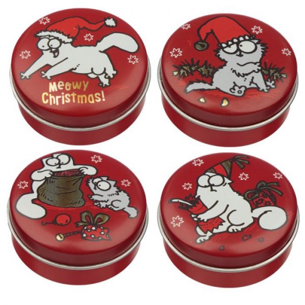 Simon's Cat Vianočné mačka - balzam na pery 1 - pre milovníkov mačiek